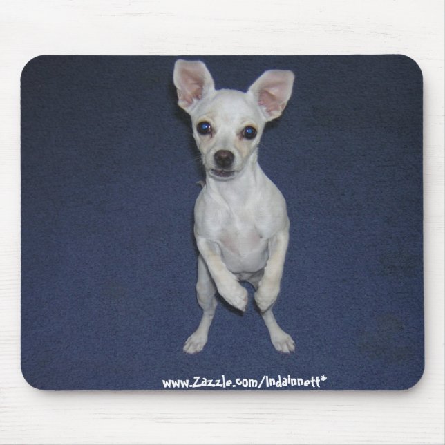Tapis De Souris Chien mignon Up-Mousepad. (Devant)