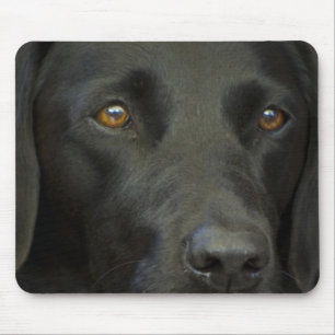 Tapis De Souris Chien noir de Labrador