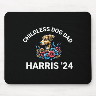Tapis De Souris Chien Papa Pour Kamala Harris 2024 1
