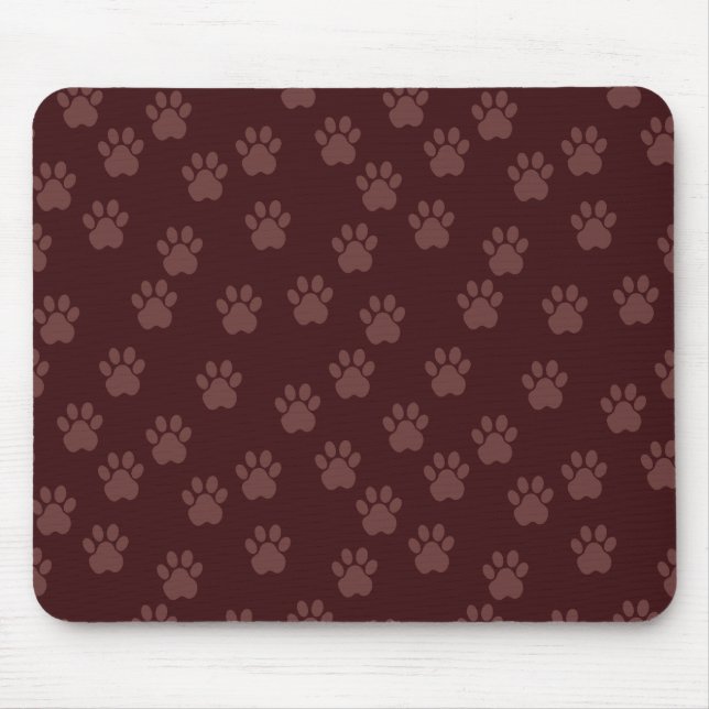 Tapis De Souris Chien Paw Motif Pad (Devant)