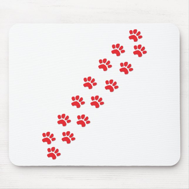 Tapis De Souris Chien Paws (Devant)