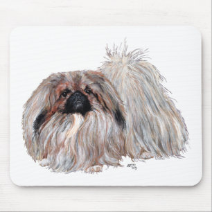 Tapis De Souris Chien Pékinois Debout