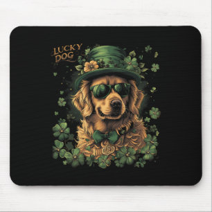 Tapis De Souris Chien Retriever doré - Saint-Patrick Saint Pad