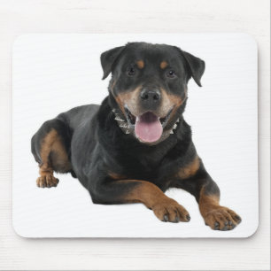 Tapis de souris Chien Rottweiler Puppy Love