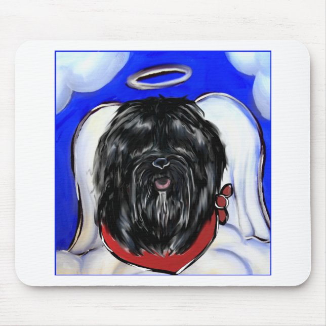 Tapis De Souris Chien Soie de La Havane (Devant)