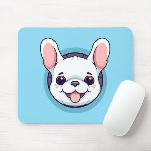 Tapis De Souris Chien-taureau de Cute Peeking