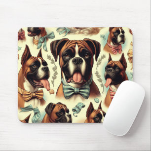 Tapis De Souris Chien vintage sans soudure