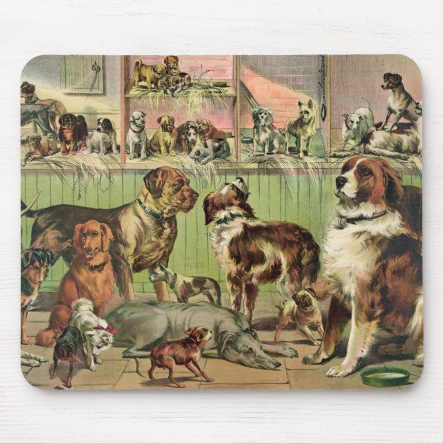 Tapis De Souris Chiens (Devant)