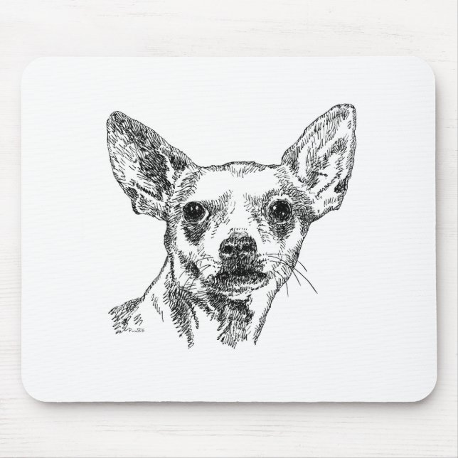 Tapis De Souris Chiens de Chiwawa-Chiwawa (Devant)