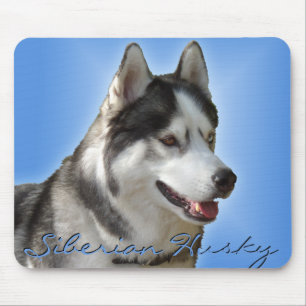 Tapis De Souris Chiens de traîneau de Malamute de cadeaux de