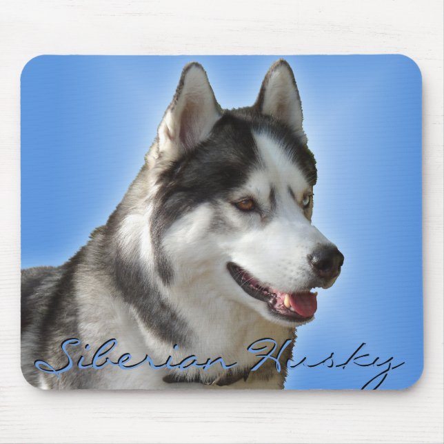 Tapis De Souris Chiens de traîneau de Malamute de cadeaux de (Devant)