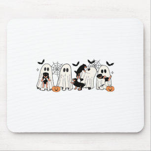 Tapis De Souris Chiens Fantômes Amoureux de les chiens Hommes Femm