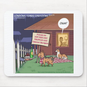 Tapis De Souris Chiens gourmets drôles