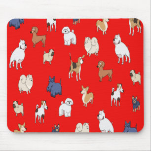 Tapis De Souris Chiens Mousepad