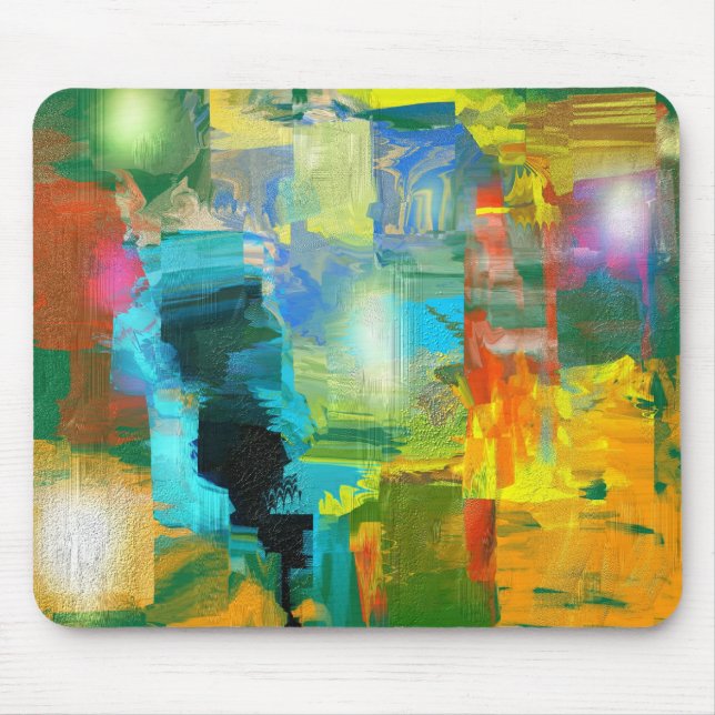 Tapis De Souris "Chiffrage en pastel" Mousepad (Devant)