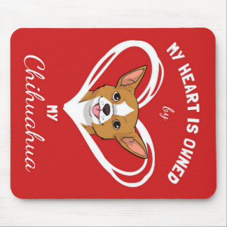 Tapis De Souris Chihuahua Heart_Dog Lover