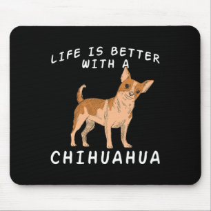 Tapis De Souris Chihuahua Love - Chiuaua Chig Mom Love Dire Chi