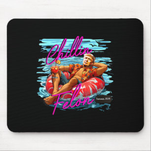 Tapis De Souris Chillin Comme Un Trump Felon Retro Rose Summer Drô