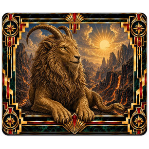 Tapis De Souris Chimère, Art Déco Mythique