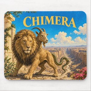Tapis De Souris Chimère, Monstre de Fantaisie Gothique