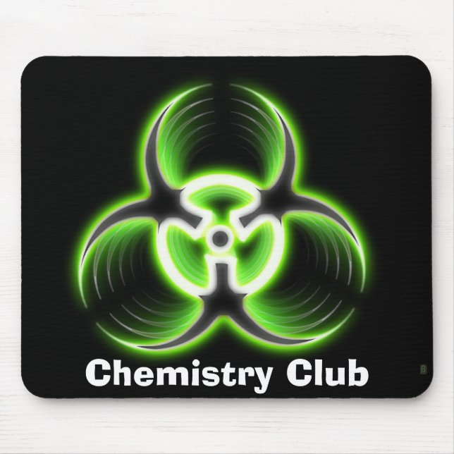 Tapis De Souris Chimie, club de chimie (Devant)