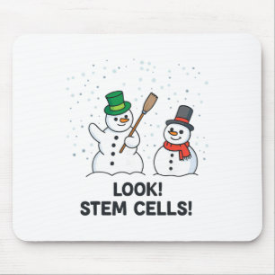 Tapis De Souris Chimie Drôle De Noël Prof De Science Regard Ste