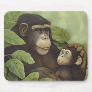 Tapis De Souris Chimpanzé
