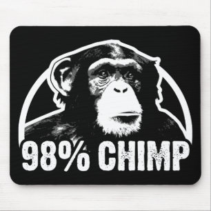 Tapis De Souris Chimpanzé de 98 pour cent