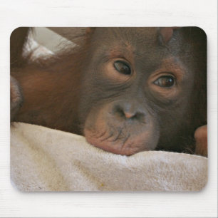 Tapis De Souris Chimpanzé Mousepad de bébé