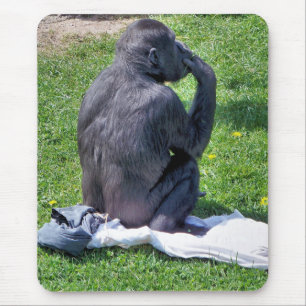 TAPIS DE SOURIS CHIMPANZÉS