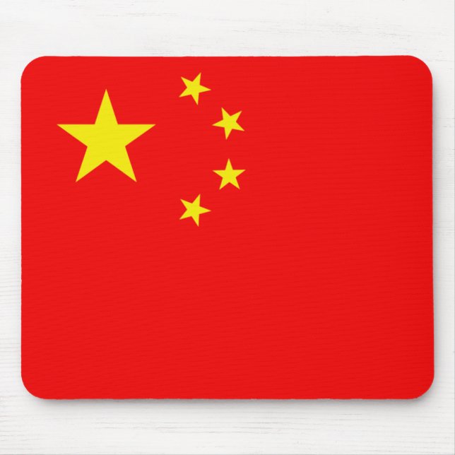 Tapis De Souris China Flag (Devant)