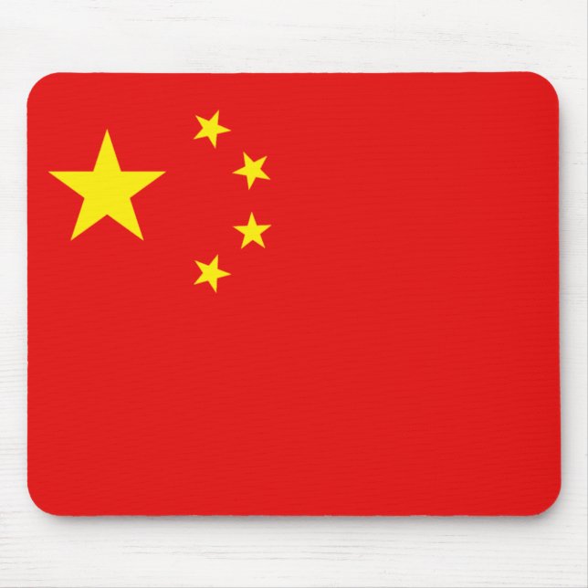 Tapis De Souris China Flag Mousepad (Devant)