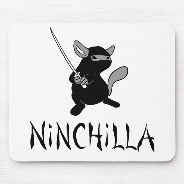 Tapis De Souris Chinchilla Mousepad (Devant)