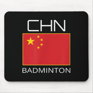 Tapis De Souris Chine Badminton Équipe Ventilateur Cadeau Athlète