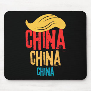Tapis De Souris Chine Chine Chine Trump Récession 2025
