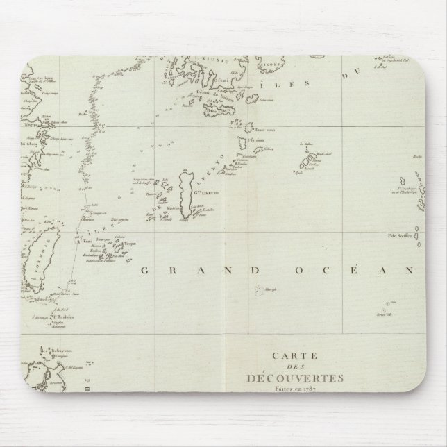 Tapis De Souris Chine et Asie (Devant)