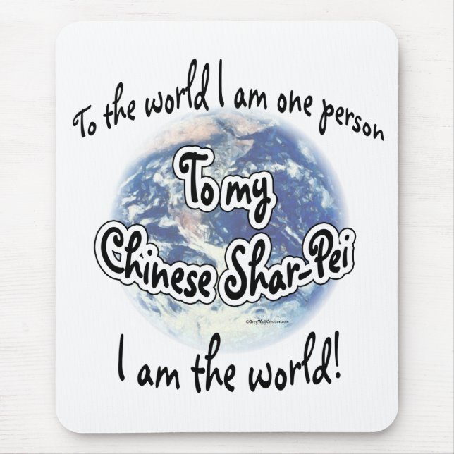 Tapis De Souris Chine Shar-pei World 2 Souris Pad (Devant)