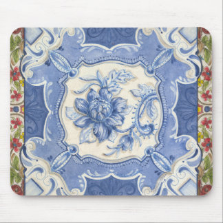 Tapis De Souris Chinoiserie Lotus Mousepad