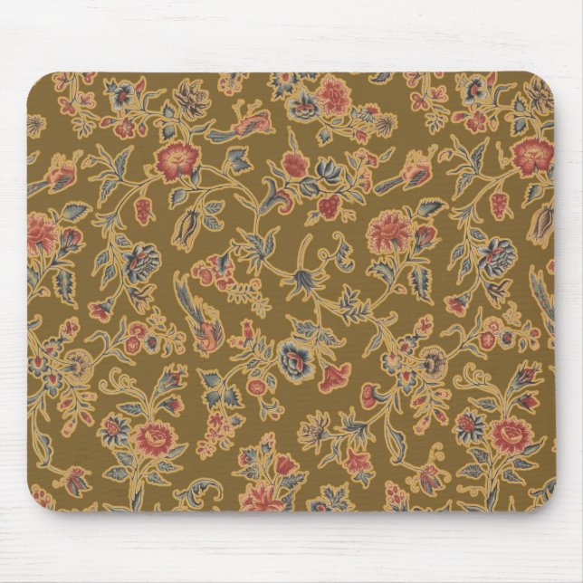 Tapis De Souris Chintz Fleur Classique Joli Design Floral Doux (Devant)