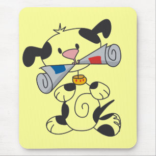 Tapis De Souris Chiot avec le T-shirts et les cadeaux de journal
