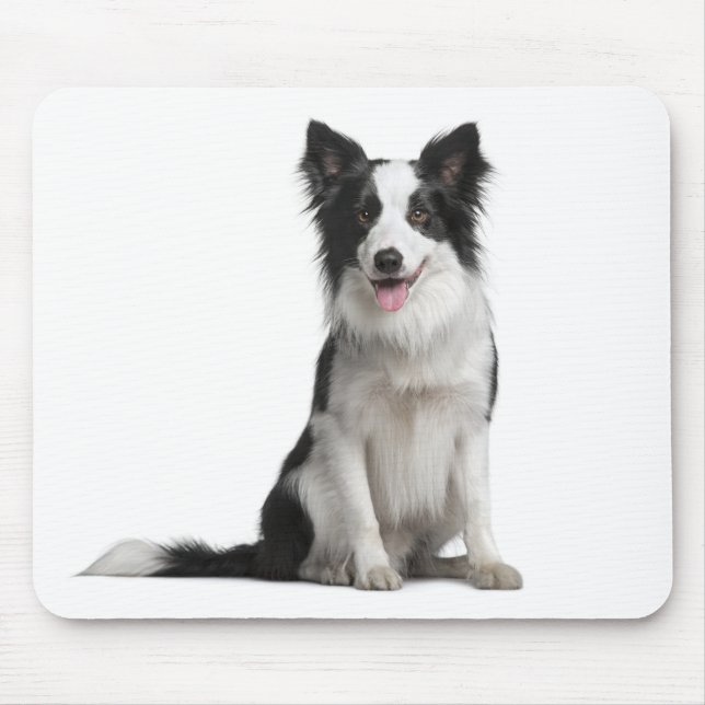 Tapis de souris chiot Border Collie (Devant)
