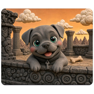 Tapis De Souris Chiot Cane Corso Mignon, Bébé Chien