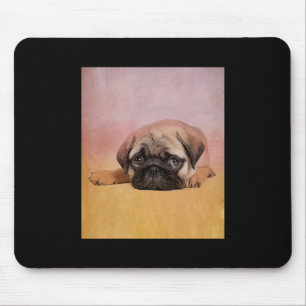 Tapis De Souris Chiot Carlin mignon Cadeau Amoureux de les chien