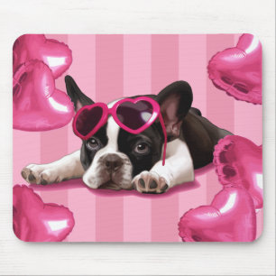 Tapis De Souris Chiot de bouledogue français de Valentine