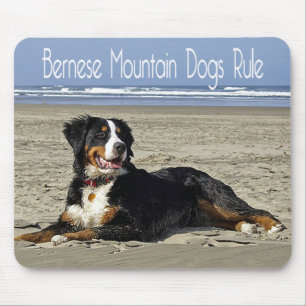 Tapis de souris chiot de montagne bernois adoré