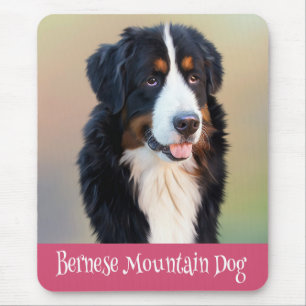 Tapis de souris chiot montagne bernois adoré
