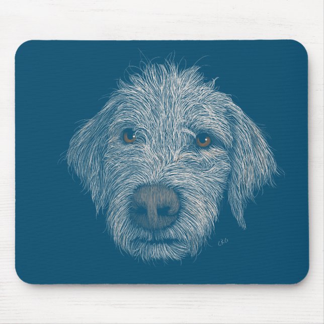 Tapis De Souris Chiot Mousepad (Devant)