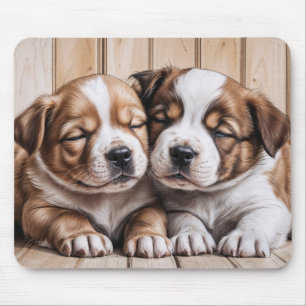 Tapis De Souris Chiots Mignons