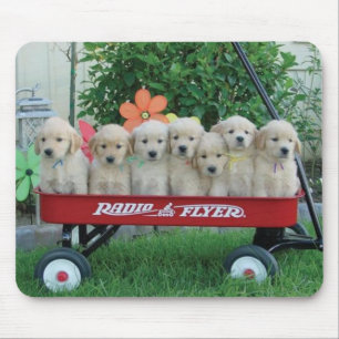 Tapis De Souris Chiots Mousepad de chariot