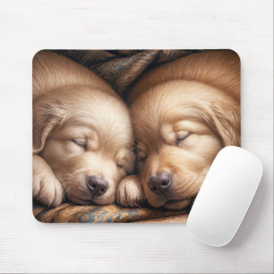 Tapis De Souris Chipies Golden Retriever Dans Le Sbois Pacifique